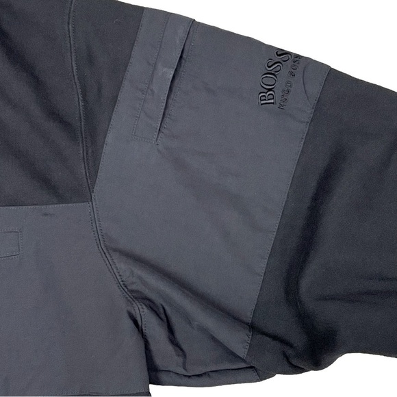 Hugo Boss Golf Pullover Sweatshirt Black Bay Hill Men’s Size Large - Picture 5 of 14
